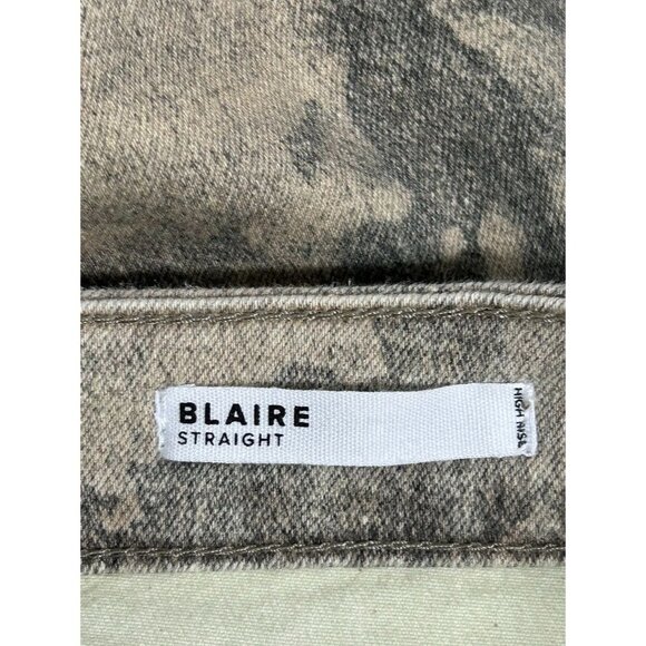 Dear John Blaire High Rise Slim Straight Jeans in Spring Camo - Sz 26 - NWT - Picture 10 of 12
